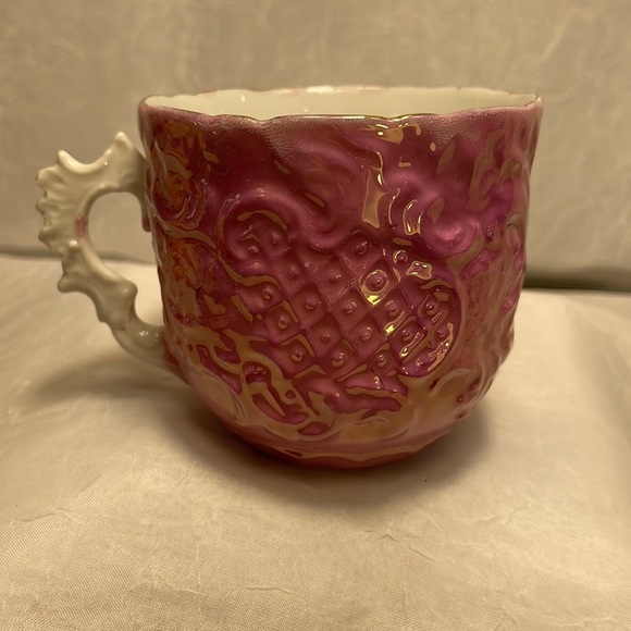 Antique Courting Couple Victorian Style Cup - Picture 3 of 6